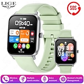 preiswerte Smartwatch-LIGE BW0903 Smartwatch Fitness Tracker Herzfrequenzmonitor Bluetooth Android iOS wasserdicht 1,96&quot;