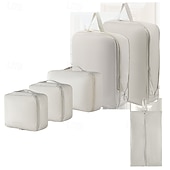 cheap Luggage &amp; Travel Storage-Compression Packing Cubes Set for Travel Luggage Storage and Organizer Space Savers, Digital, Toiletry, Makeup, Clothes, Shoes, Travel Bags