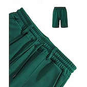 abordables Pantalones cortos de sudor-Hombre Pantalones cortos de sudor Pantalón corto Pantalones cortos de verano Pantalones cortos de playa Bolsillo Correa Cintura elástica Plano Comodidad Transpirable Corto Exterior Deportes Clásico