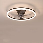 preiswerte Dimmbare Deckenleuchten-50 cm Abblendbar Deckenventilator Metall Acryl LED Modern 220-240V