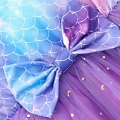 economico Costumi da Ragazza-Settimana del libro 2026 Vestito per bambine Unicorno Manica corta Moda casual per esterni Adorabile Abito casual lungo fino al ginocchio in poliestere Abito trapezio Estate 4 anni+ Rosa chiaro Bianco Rosa