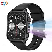 Χαμηλού Κόστους Smartwatch-696 P6 Εξυπνο ρολόι 1.96 inch Έξυπνο ρολόι Bluetooth ΗΚΓ + PPG Βηματόμετρο Υπενθύμιση Κλήσης Συμβατό με Android iOS Γυναικεία Άντρες Κλήσεις Hands-Free Υπενθύμιση Μηνύματος IP 67 Θήκη ρολογιού 40mm