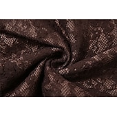 abordables Bas-Rétro Vintage Médiéval Steampunk Jupe Pirate Dentelle A Volants Ourlet asymétrique Déguisement Femmes Halloween Carnaval Décontracté Quotidien LARP Foire de la Renaissance Adulte Jupe