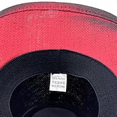 Χαμηλού Κόστους Καπέλο Fedora-Ανδρικά Καπέλο ηλίου Καπέλο καουμπόι Καπέλο Fedora Trilby Μαύρο Ρουμπίνι Πολυεστέρας Πεπαλαιωμένο Στυλ Μοντέρνα 18ος αιώνας Πολιτεία του Τέξας Καθημερινά Θεματικό κόμμα Συμπαγές / Απλό χρώμα