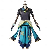 levne Anime kostýmy-Genshin Impact Kinich Anime Cosplay kostým Boty Cosplay Paruky Cosplay obleky Cosplay Paruky Cosplay boty Karneval Plesová maškaráda Výkon Párty Vrchní deska Kalhoty Korzet Pro Pánské Dospělé