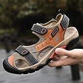 economico Infradito da Vacanza-sandali da trekking da uomo con cinturini regolabili e rete traspirante per uomini attivi, ideali per escursioni, spiaggia e abbigliamento casual