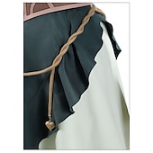 billige Kvinners kostymer-Ringenes herre Cosplay Cosplay kostyme Maskerade Ferie Film-Cosplay for Dame Voksne Karneval Maskerade Ytelse Fest