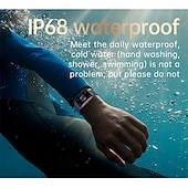 abordables Relojes inteligentes-696 ET650 Reloj inteligente 1.57 pulgada Pulsera inteligente Bluetooth ECG + PPG Podómetro Recordatorio de Llamadas Compatible con Android iOS Mujer Hombre Llamadas con Manos Libres Recordatorio de