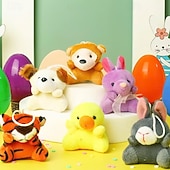 رخيصةأون عيد الفصح-12/24/36 قطعة من بيض عيد الفصح المملوء مسبقًا، مملوء بألعاب الحيوانات المحشوة، بيض عيد الفصح المملوء بألعاب الحيوانات المحشوة، بيض عيد الفصح البلاستيكي مع حشوات سلة الألعاب، لوازم جوائز الفصل الدراسي