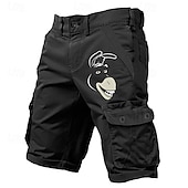 abordables shorts cargo estampados hombre-Hombre Animal Burro Gracioso Pantalón Corto Cargo pantalones cortos de trabajo Media cintura Clásico Casual Exterior Acampada y Senderismo Múltiples bolsillos Diseñador Ropa