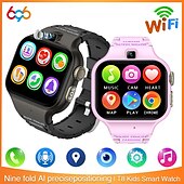 abordables Montres connectées-Montre intelligente 696 ALDT8 Tracker de fitness ECG PPG Appel Bluetooth Rappel Android iOS IP67 46mm 1,89&quot;