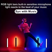 cheap LED Floor Lamp-LED Light Bars Mood Light  Multiple Lighting Effects Ambient Lighting Flow Light Bar Gaming/TV/PC/Room