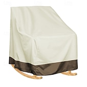 Χαμηλού Κόστους Κάλυμμα Καναπέ-Έπιπλα εξωτερικού χώρου κήπου καλύμματα κουνιστή καρέκλας βεράντας, αδιάβροχα καλύμματα κουνιστή καρέκλας αυγών βεράντας, περιστρεφόμενο κάλυμμα καρέκλας, ταιριάζει ως βαθύ κάλυμμα καθίσματος σαλονιού