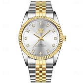 cheap Quartz Watches-OPK Luxury Brand Watch Circular Dial Luminous Stainless Steel Men&#039;s Quartz Watch