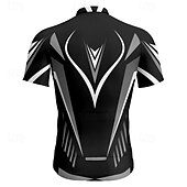 abordables Maillots pour hommes-Homme Maillot Velo Cyclisme Manche Courte Cyclisme Tee-shirt Maillot avec 3 poches arrière VTT Vélo tout terrain Respirable Séchage rapide Conception anatomique Mèche Jaune Rouge Bleu Des sports