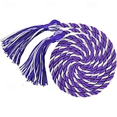 abordables Costumes Carrière et Déguisements Profession-Lot de 10 cordons d&#039;honneur de remise de diplôme de 67 pouces, cordons d&#039;honneur à pompon de remise de diplôme, cordons d&#039;honneur en vrac pour étudiants diplômés