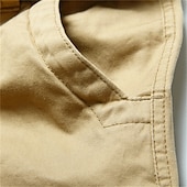 economico Classico-Per uomo Pantaloncini cargo Pantaloncini mimetici Shorts Pantaloncini Estivi Multi-tasche Tasca con Patta Semplice Mimetico Comodità Indossabile Lunghezza al ginocchio All&#039;aperto Sport Quotidiano