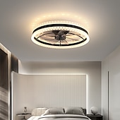 olcso Tompítható mennyezeti lámpák-50 cm Tompítható Mennyezeti ventilátor Fém Akril Modern Skandináv stílus 220-240 V