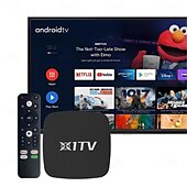 Недорогие Приставки TV Box-Андроид 12 X1TV Cortex-A53 8GB 1 Гб