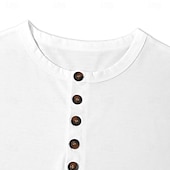 baratos Tops de ginásio-Homens Malha Íntima Camisa Henley Top de colete Camiseta Interior Sem Manga Henley Verão Tecido Moda Designer Básico Férias Rua Para Noite Branco Verde cáqui Top Tee para Homens