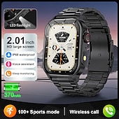 Χαμηλού Κόστους Smartwatch-LIGE BWKM02 Εξυπνο ρολόι 1.96 inch Έξυπνο ρολόι Bluetooth Υπενθύμιση Κλήσης Παρακολούθηση Δραστηριότητας Ξυπνητήρι Συμβατό με Android iOS Γυναικεία Άντρες Κλήσεις Hands-Free