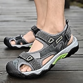 economico Infradito da Vacanza-sandali da trekking da uomo con cinturini regolabili e rete traspirante per uomini attivi, ideali per escursioni, spiaggia e abbigliamento casual
