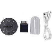 baratos Luzes Decorativas Inteligentes-Luzes noturnas LED Wi-Fi sincronizado com relógio de tubo Nixie Tela LCD de 1,54 polegadas Exibição do clima 12/24 horas Toque eletrônico para alternar temas Relógio Relógio digital RGB com recurso de