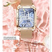 Χαμηλού Κόστους Smartwatch-696 I98 Εξυπνο ρολόι 1.58 inch Έξυπνο ρολόι Bluetooth Βηματόμετρο Υπενθύμιση Κλήσης Συσκευή Παρακολούθησης Καρδιακού Παλμού Συμβατό με Android iOS Γυναικεία Άντρες Κλήσεις Hands-Free