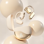 abordables Casques téléphoniques et professionnels-Casque de traduction IA - traduction sans fil en temps réel en 144 langues, suppression active du bruit, commandes tactiles, microphone à condensateur, chargement de type C pour les voyages d&#039;affaires