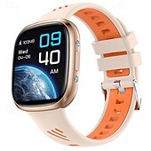 abordables Montres connectées-iMosi HT31 Montre intelligente 1.72 pouce Smartwatch Montre Connectée Bluetooth Podomètre Rappel d&#039;appel Moniteur d&#039;Activité Compatible avec Android iOS Femmes Hommes Appels Mains Libres Étanche