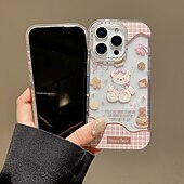 halpa iPhone-kotelot-puhelin Etui Käyttötarkoitus iPhone 16 15 14 Pro Max iPhone 16e iPhone 13 Takakuori Iskunkestävä Piirretty TPU Akryyli