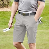 levne Kraťasy na šaty-Pánské Kraťasy Šortky Golfové šortky Kapsy Straight-Leg Bez vzoru Rychleschnoucí Bez železa Délka kolen Venkovní Denní Běh Módní Obchodní Černá Námořnická modř Elastické