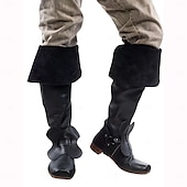 levne obuv-Retro Středověké Renesanční Boty Pánské Dámské Unisex Keltské Pirát předvečer Všech svatých Karneval Plesová maškaráda Večírek Plesová maškaráda Dospělé Boty