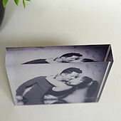 billige Gaver-personlig fotoblokk akryl tilpasset glass fotoblokk akrylblokk fotokrystall bryllupsgave bursdag farsdag bryllup