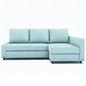 baratos Cobertura de Sofa-Capa de Sofá 100% Algodão com Armazenamento Capas de Sofá-Cama Acolchoadas Cor Sólida