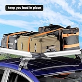 cheap Car Organizers-1Count Heavy-Duty Ratchet Tie Down Straps - 1in x 16Ft 5000 LBS Break Strength Double J Hook Cargo Securing Moving And Hauling Essentials For Trucks Trailers And Boats