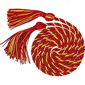 abordables Costumes Carrière et Déguisements Profession-Lot de 10 cordons d&#039;honneur de remise de diplôme de 67 pouces, cordons d&#039;honneur à pompon de remise de diplôme, cordons d&#039;honneur en vrac pour étudiants diplômés
