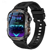 abordables Relojes inteligentes-Reloj inteligente LED para hombres llamada Bluetooth modo multi-deporte monitor de salud Android iOS