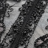 cheap Shawls &amp; Wraps-Retro Vintage Roaring 20s 1920s Scarf Wrap Shawls The Great Gatsby Flapper Girl Sequins Tassel Fringe Fancy Dress Women&#039;s Carnival Wedding Evening Party Masquerade Adults&#039; Shawl