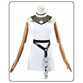 olcso Anime kosztümök-Genshin hatás Igen Miko Anime Szerepjáték Jelmezek Felszerelések Szerepjáték Parókák Cosplay öltönyök Szerepjáték Parókák Farsang Álarcos mulatság Teljesítmény Parti Kabát Ruha Még több kiegészítő