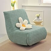 Χαμηλού Κόστους Futon καναπέ κάλυψη-1 τμχ ελαστικό κάλυμμα καναπέ δαπέδου χωρίς μπράτσο κάλυμμα δαπέδου τεμπέλης για χαλάρωση καναπέ κάλυμμα απλωμένο μονό κάλυμμα μαξιλαριού καναπέ για σαλόνι σπιτιού