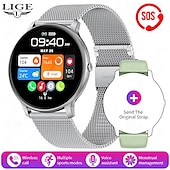 preiswerte Smartwatch-LIGE BW0905 Smartwatch Fitness Tracker Herzfrequenzmonitor Bluetooth Android iOS wasserdicht 1.69&quot;