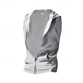 cheap Men&#039;s Tee Sets-Men&#039;s T-shirt Suits 2 Pieces Outfits Tee &amp; Shorts Short Sleeve Hooded Summer Plain Fashion Casual 2 Piece Vacation Daily Wear Going out Black Yellow Red Top Tee for Men
