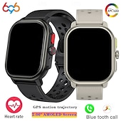 Χαμηλού Κόστους Smartwatch-696 P106 Εξυπνο ρολόι 2.06 inch Έξυπνο ρολόι Bluetooth Βηματόμετρο Υπενθύμιση Κλήσης Παρακολούθηση Ύπνου Συμβατό με Android iOS Γυναικεία Άντρες Κλήσεις Hands-Free Υπενθύμιση Μηνύματος IP 67