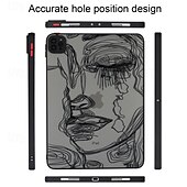 זול נרתיק iPad-לוּחַ כיסויים מכסים ל עבור Apple iPad Air 11 אינץ&#039; (2024) iPad Air 13 אינץ&#039; (2024) iPad Pro 11 אינץ&#039; (2024) iPad Pro 13 אינץ&#039; (2024) אייפד 10.9 אינץ&#039; 10 אייפד אייר 5 ipad 9th 8th 7th Generation 10.2