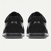 abordables Occasionnel-Chaussures habillées noires à lacets pour hommes avec motif crocodile, élégantes et stylées pour les réunions d&#039;entreprise et sociales