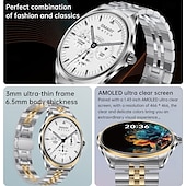 economico Braccialetti intelligenti-696 TN88 Orologio intelligente 1.43 pollice Intelligente Bracciale Bluetooth Pedometro Avviso di chiamata Monitoraggio del sonno Compatibile con Android iOS Da donna Da uomo Chiamate in vivavoce
