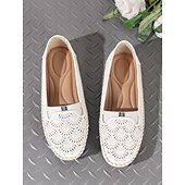 preiswerte Damenhausschuhe und -halbschuhe-Damen-Slipper mit Strasssteinen – glitzernde, ausgehöhlte flache Schuhe zum Gehen und Autofahren