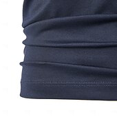 preiswerte Klassisches Poloshirt für Herren-Herren Poloshirt aus Seide, Baumwolle und Lyocell, Strick-Polopullover, Business-Casual, Revers, kurze Ärmel, formell, Farbblock, Knöpfe, Sommer, Marineblau, Braun, Armeegrün, Dunkelgrau
