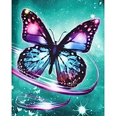 abordables Visión 3D de la Chica &amp; Brillo-Chica 3D Mariposa Camiseta y Bermudas Conjunto Manga Corta Verano Primavera Deportes Moda Diario Niños 4-12 años Cuello Barco Exterior Vacaciones Deportes A Medida
